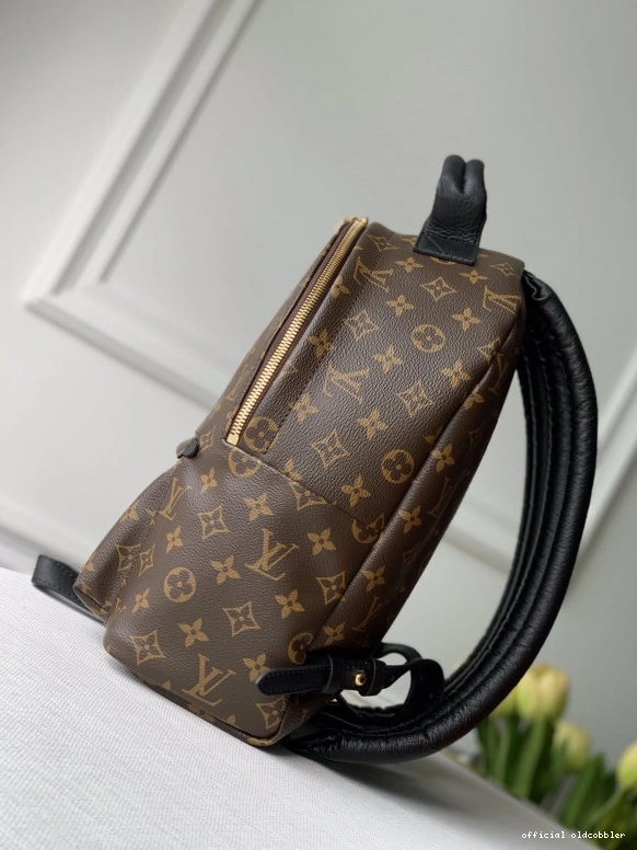 Official oldcobbler NEW EDITION VUITTON MM LOUIS SPRINGS PALM 0730